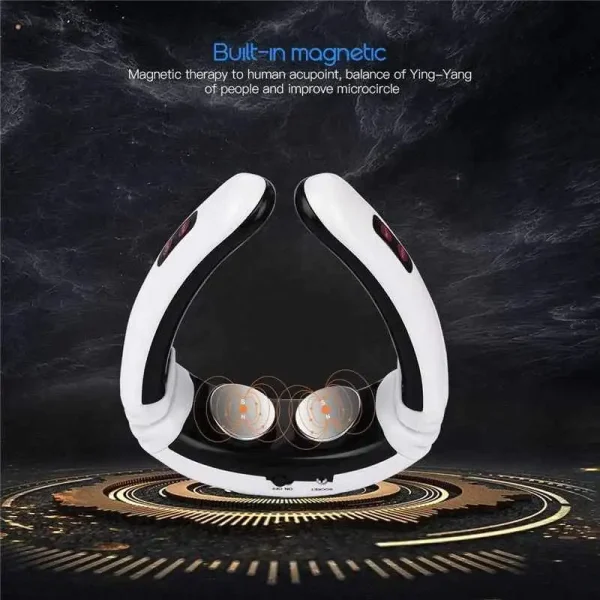 HX-5880 Electric Pulse Neck Massager Cervical Vertebra Impulse Massage – Image 4