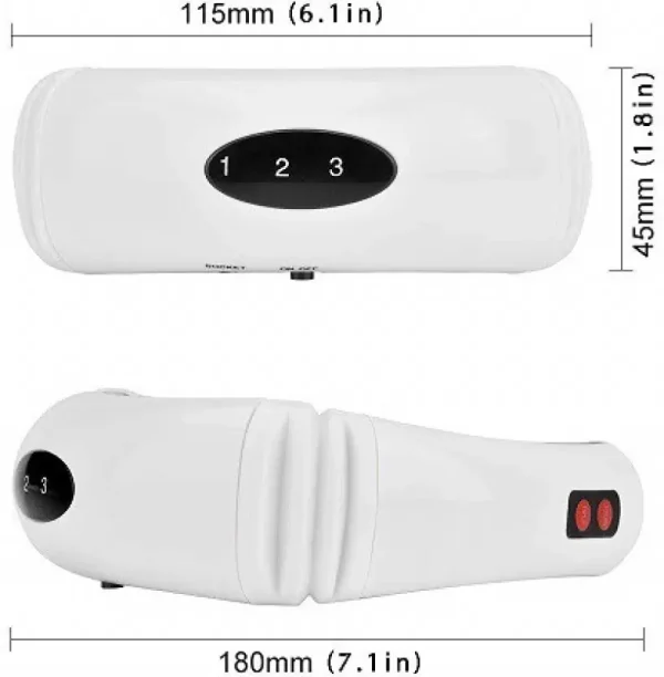 HX-5880 Electric Pulse Neck Massager Cervical Vertebra Impulse Massage – Image 15