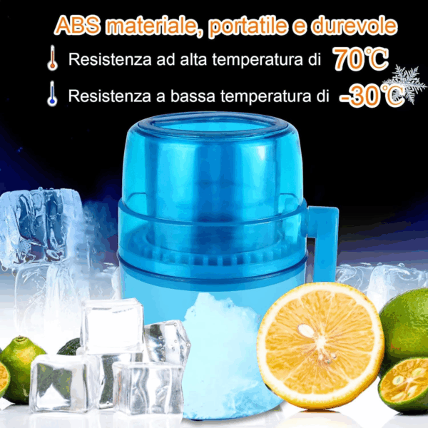 Ice Crusher with Ice Cube Tray 24 Cavities Slushy Maker – Image 3