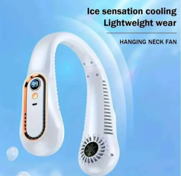 Ventilateur de cou (المروحة المحمولة) - Color: أبيض